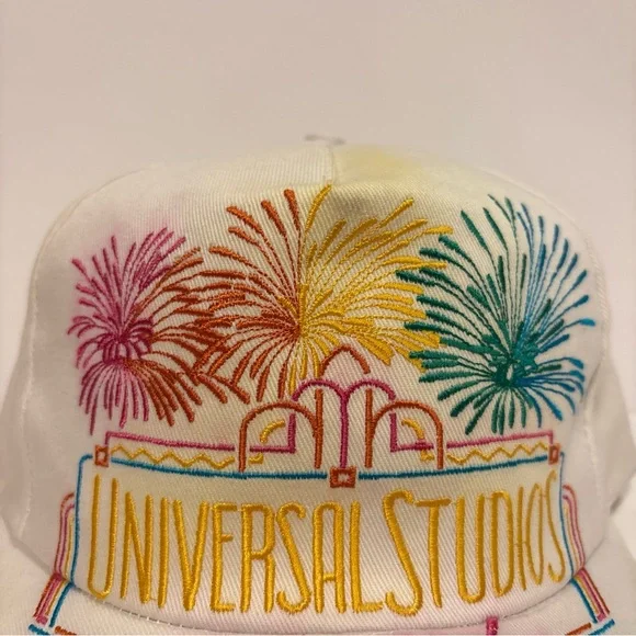 Vintage Big Logo Universal Studios Hollywood 30th Anniversary Snapback Hat - Picture 2 of 13